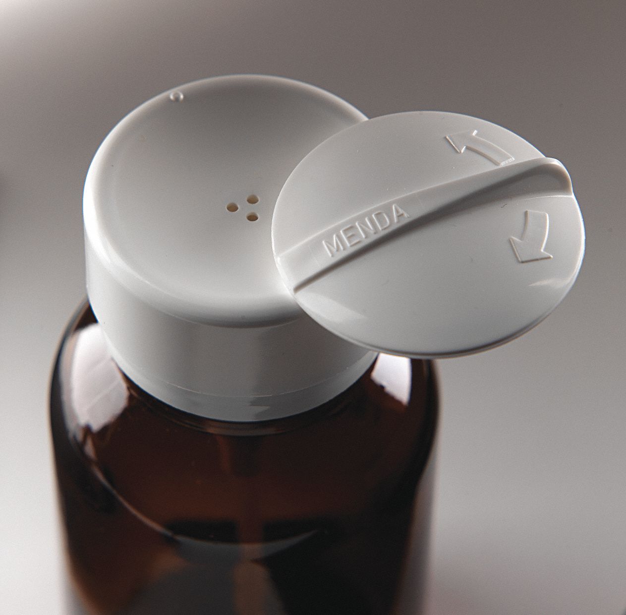 Dispensing Bottle, 8 oz., Swing Lid