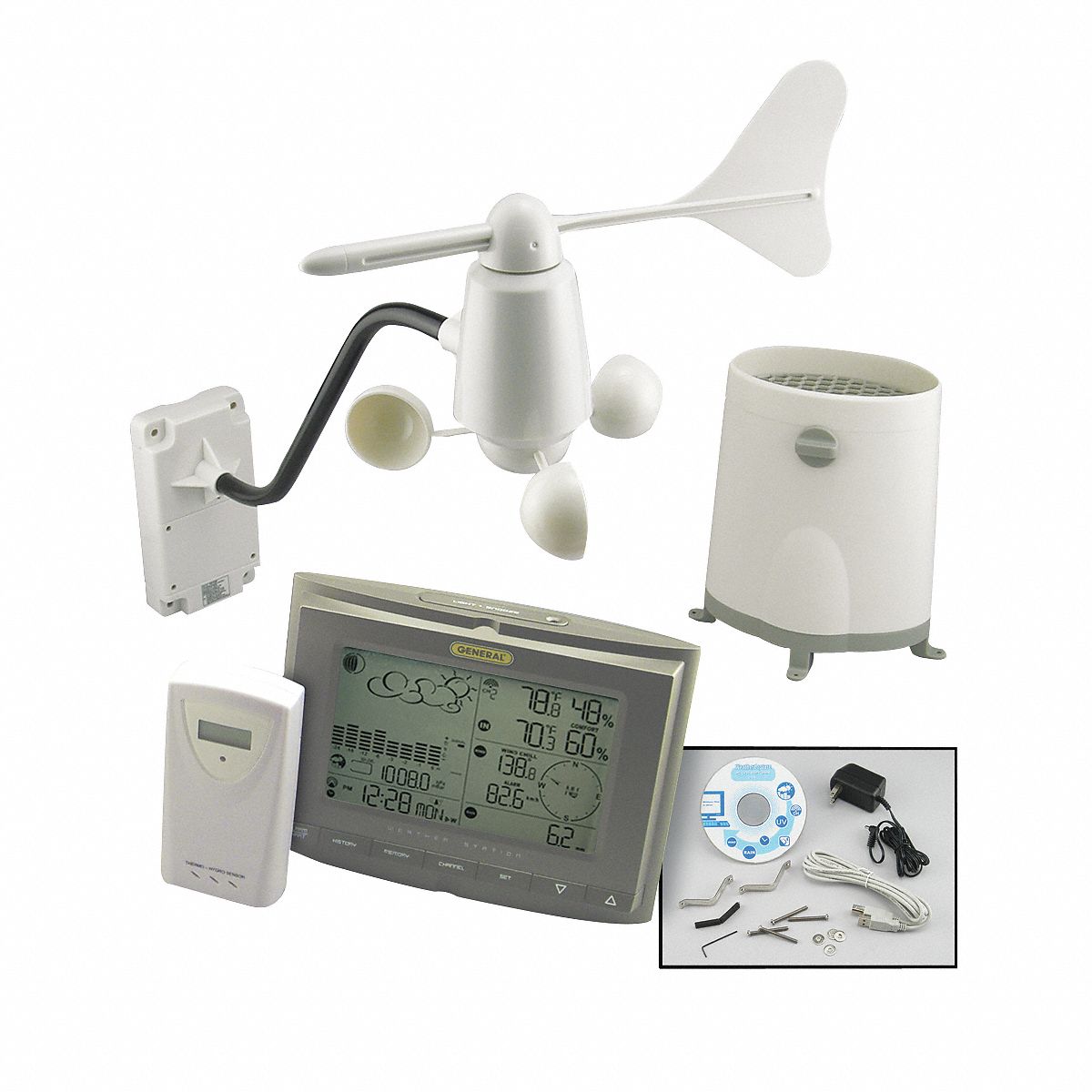 Wireless Data Logging Weather Station