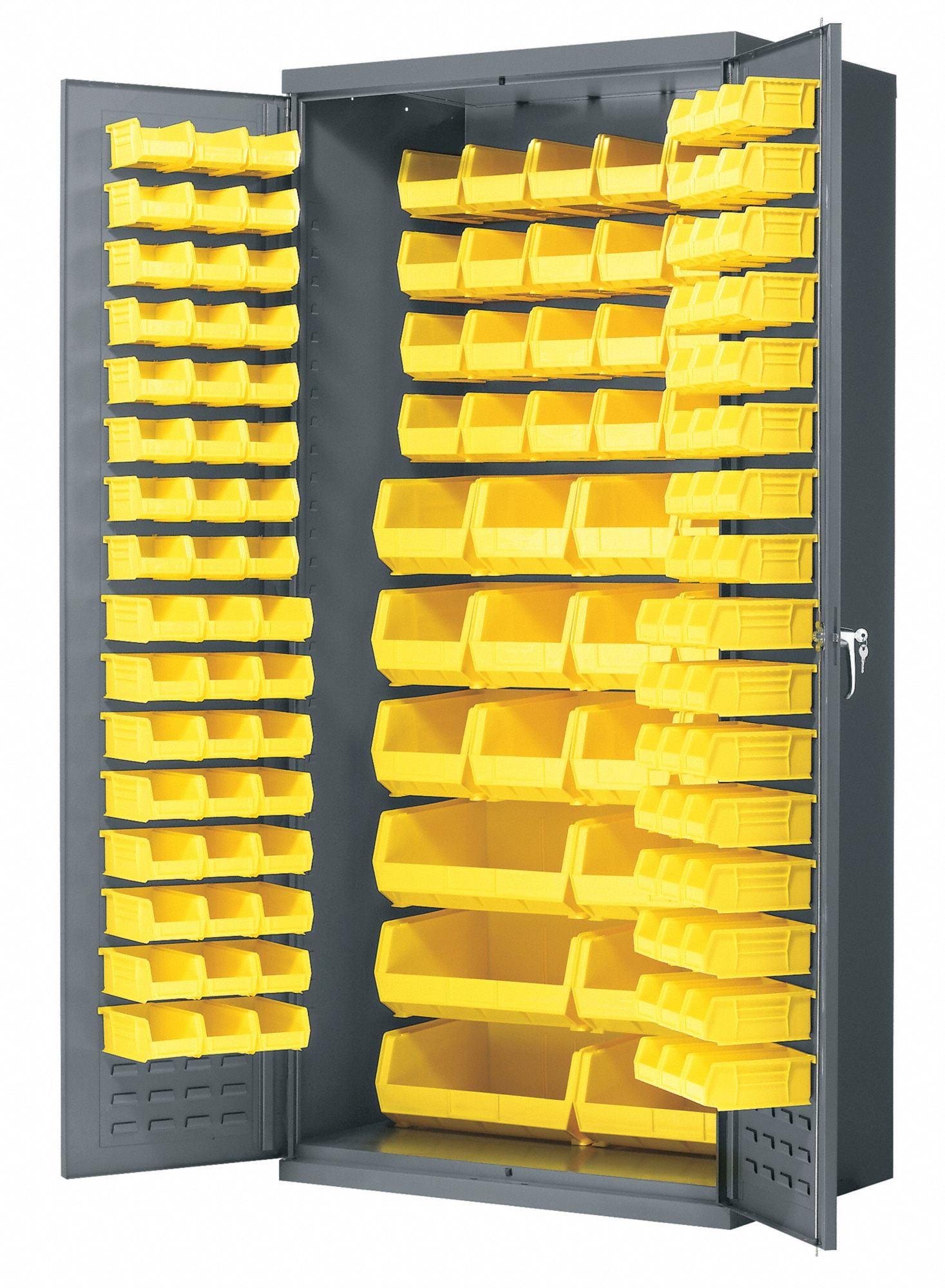 Bin Cabinet, 138 Bin, 78x36x24in