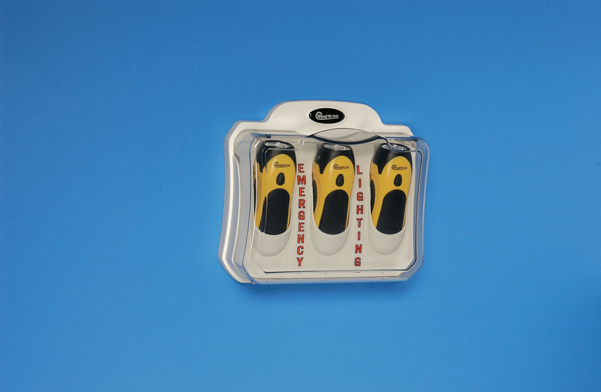 Emergency Light Center, Wind Up, Wall Mt