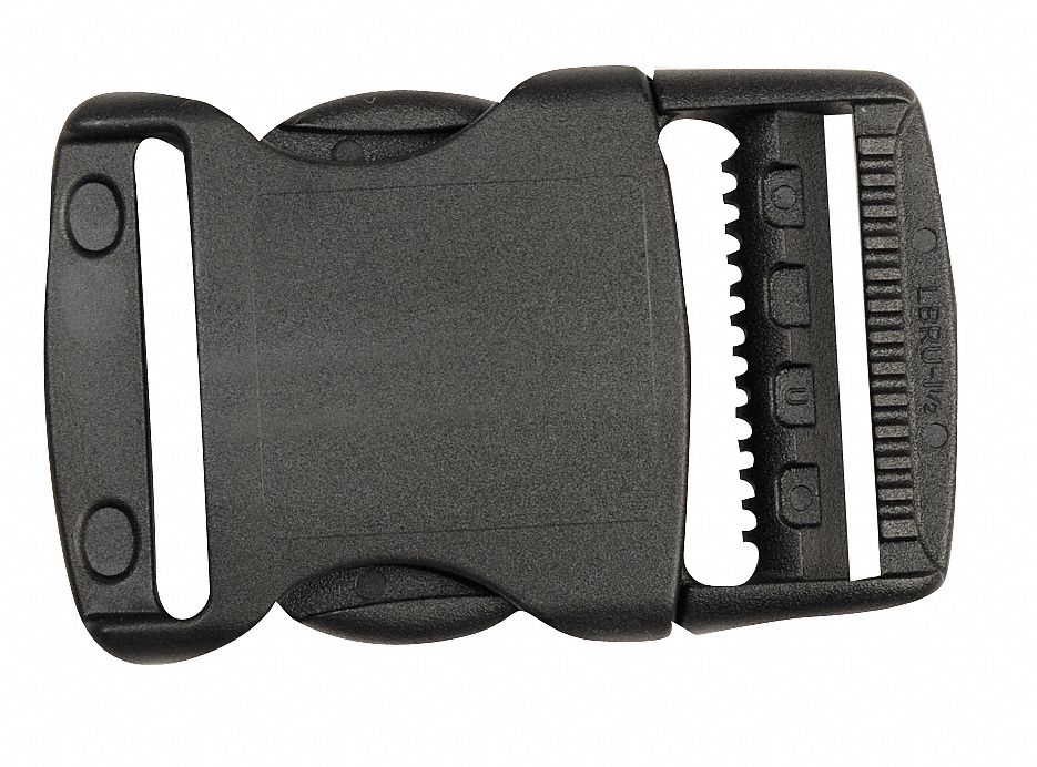 Replacement Waist Buckle, 1.5 In L, Nylon
