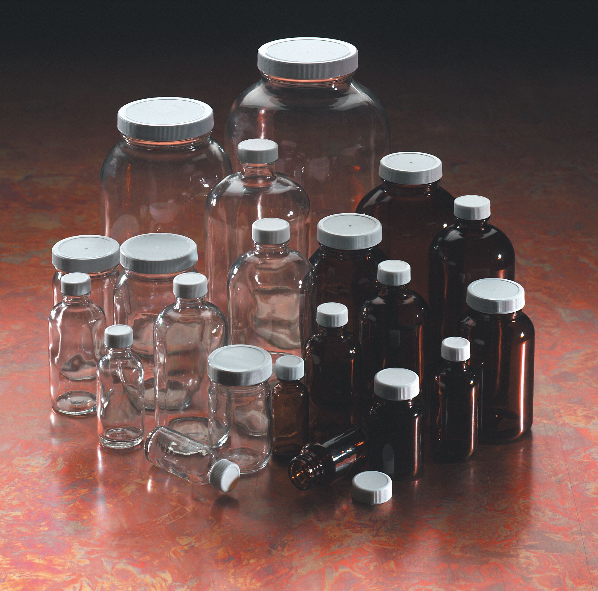 Narrow Mouth BTL, Clear, 125 ML, PK 24