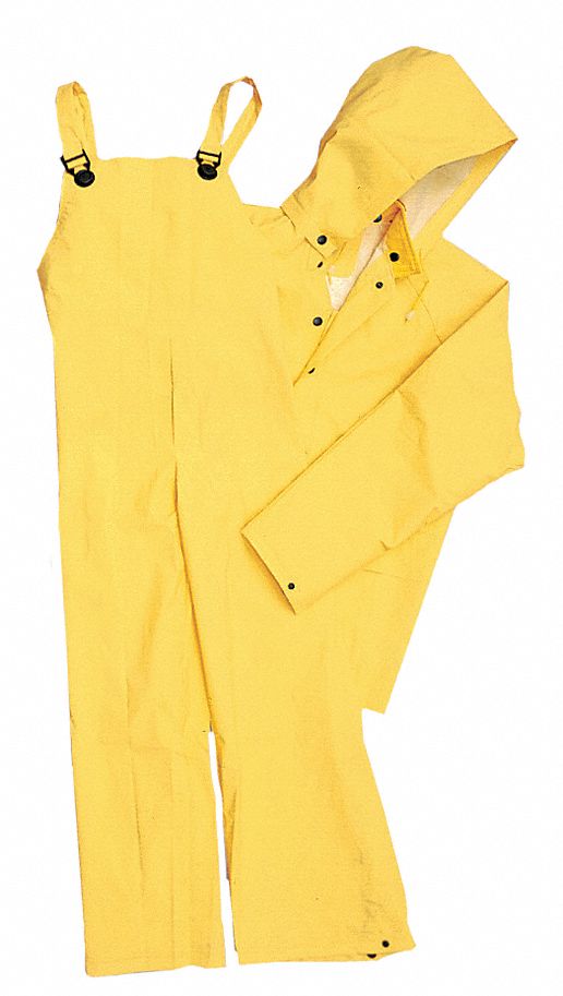 2 Piece Rainsuit, Ylw, XL
