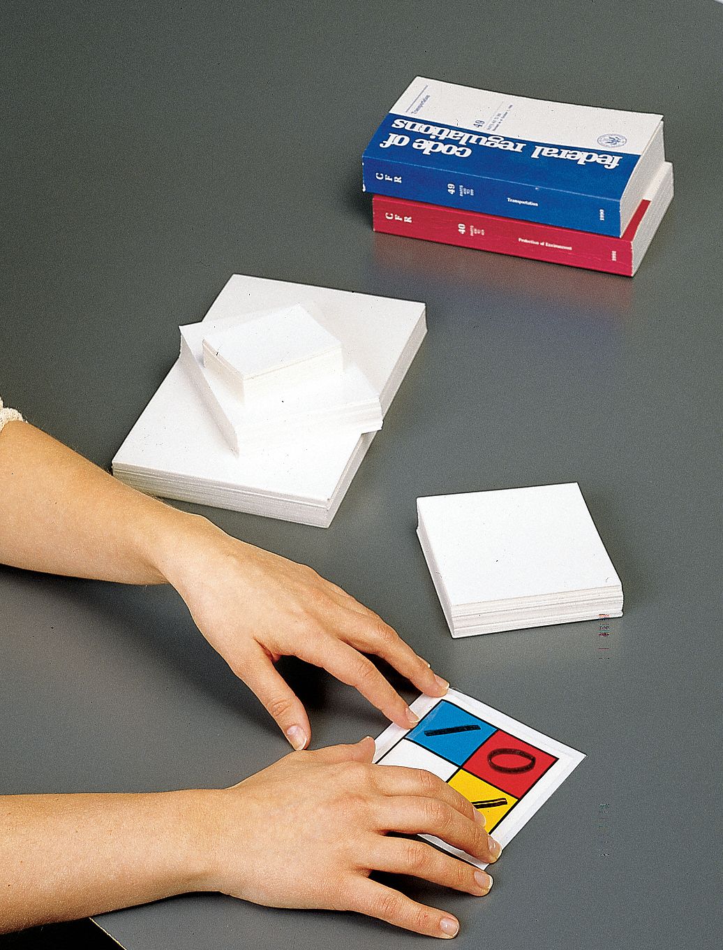Label Overlay, 8 In. x 11 In., PK 100