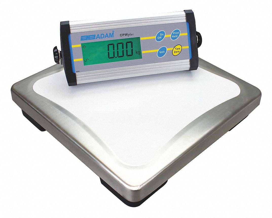 Weighing Scale, SS Pltfrm, 75kg/165 lb Cap