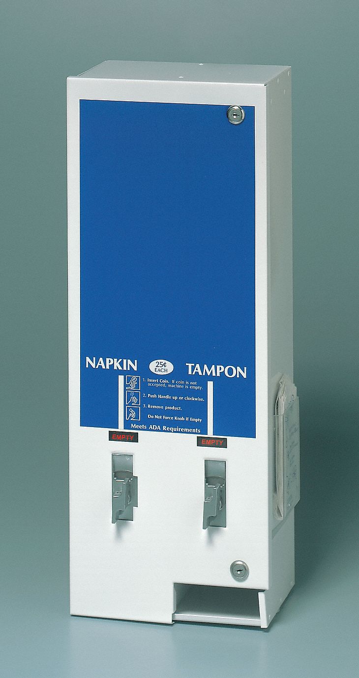 Sanitary Item Dispenser, Indicator Light