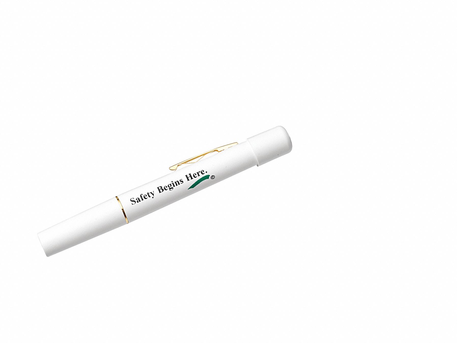 Penlight, Safety Begins Here, White