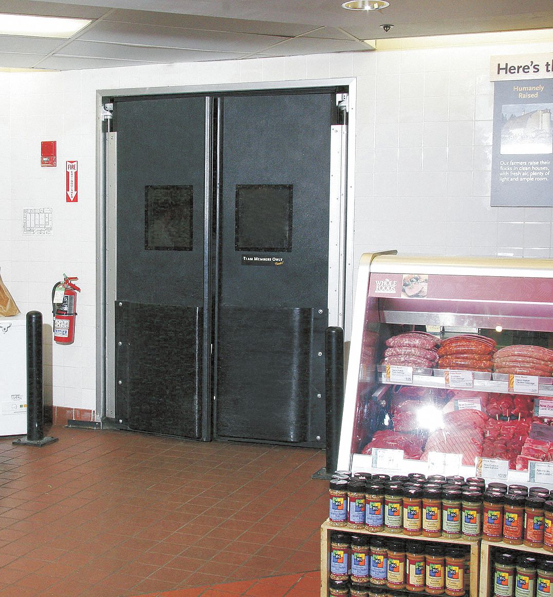Commercial Impact Door, 7x5 Ft