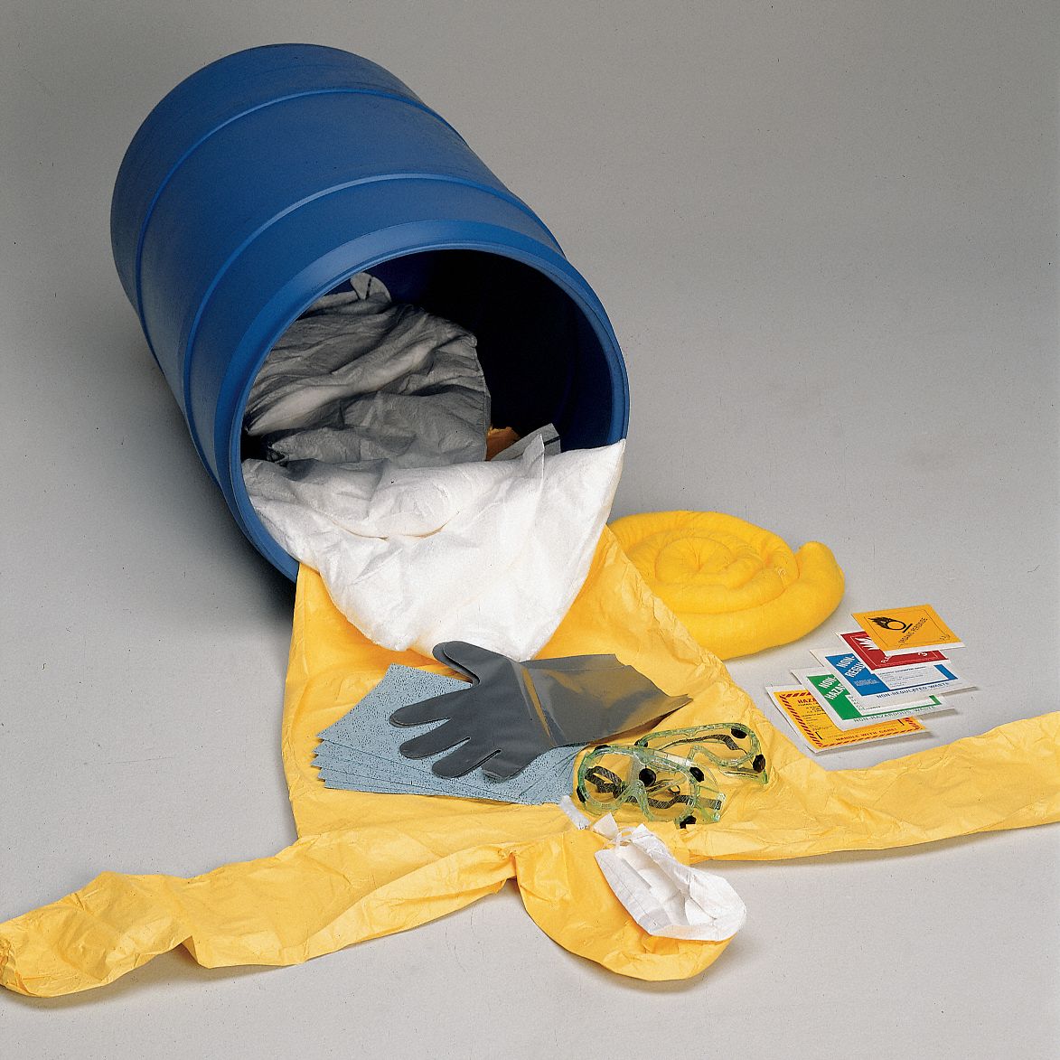 Spill Kit, Drum, 22 gal., Universal