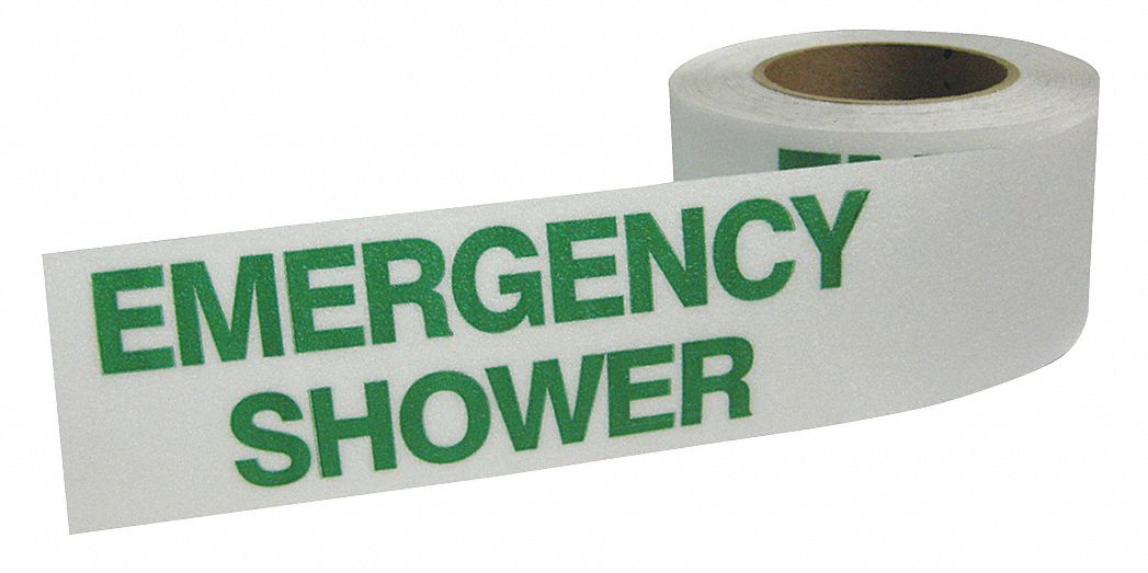 Antislip Tape, Green on White, 3 In x 54ft