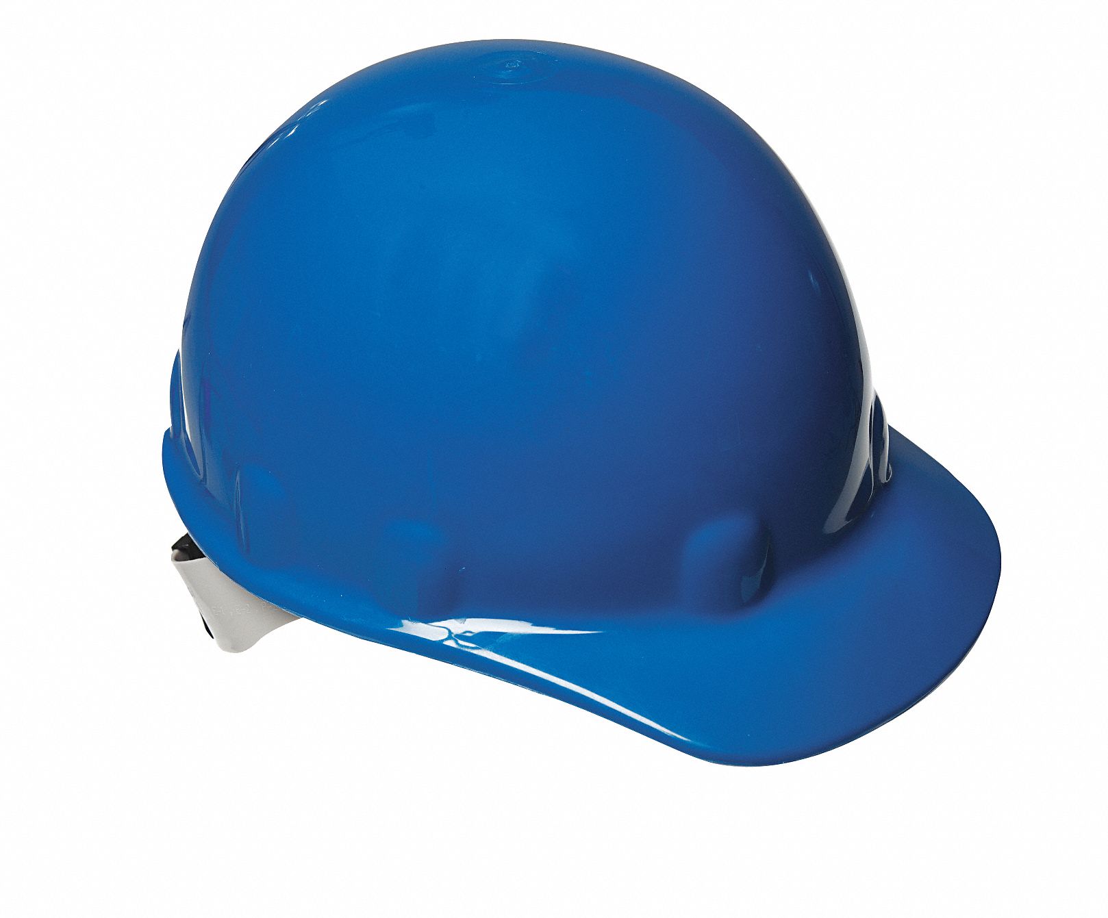 Hard Hat, FrtBrim, NonSlotted, 8Rtcht, Blue