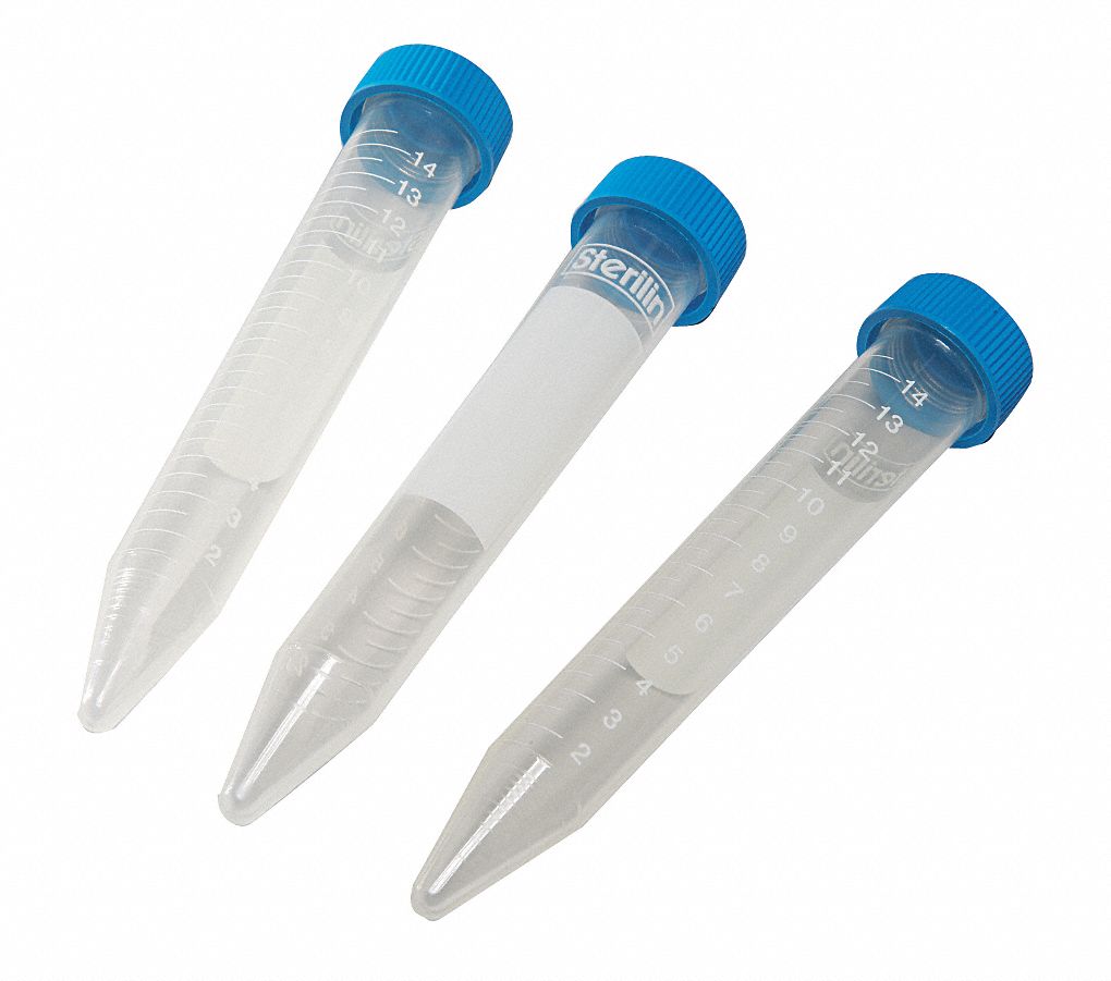TUBE STERILIN PP 15ML PK500