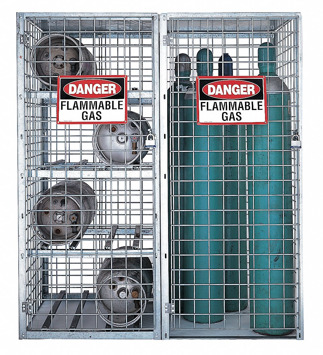 Gas Cylinder Cabinet, Capacity 8