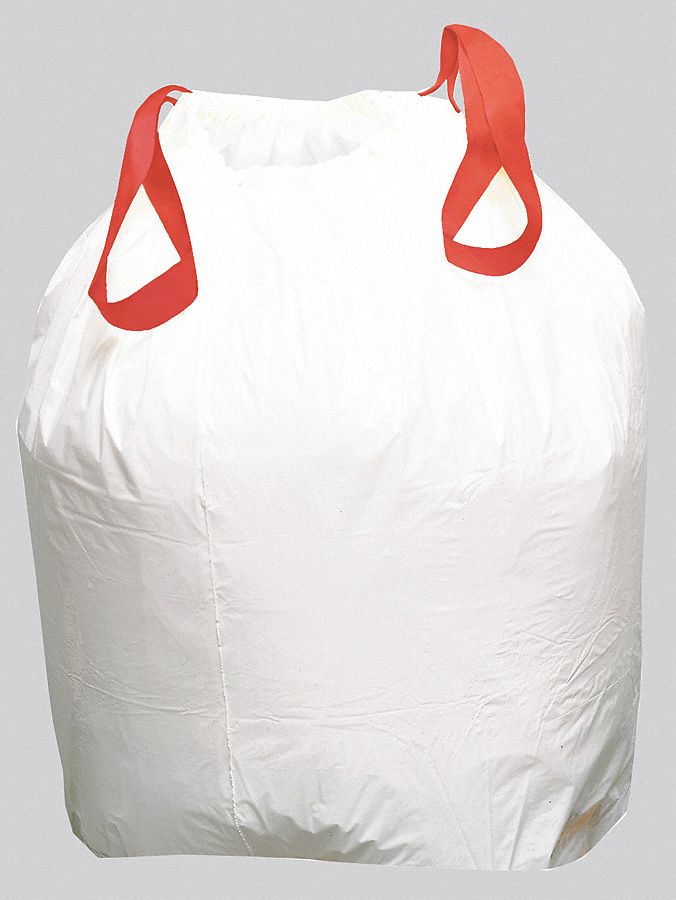 Drawstring Trash Can Liner, 13 gal., PK200