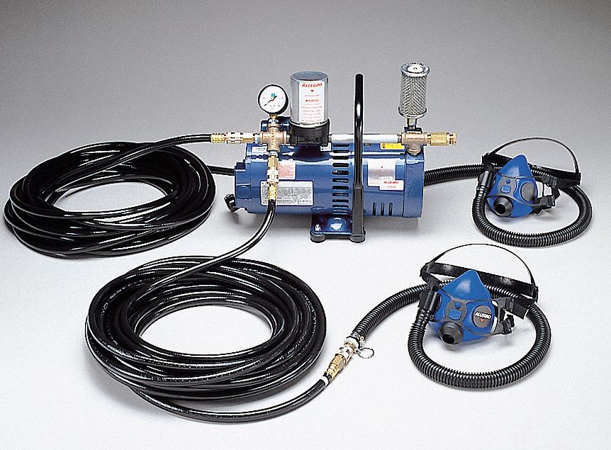 Supplied Air Pump Package, 2 Ppl, 3/4 HP