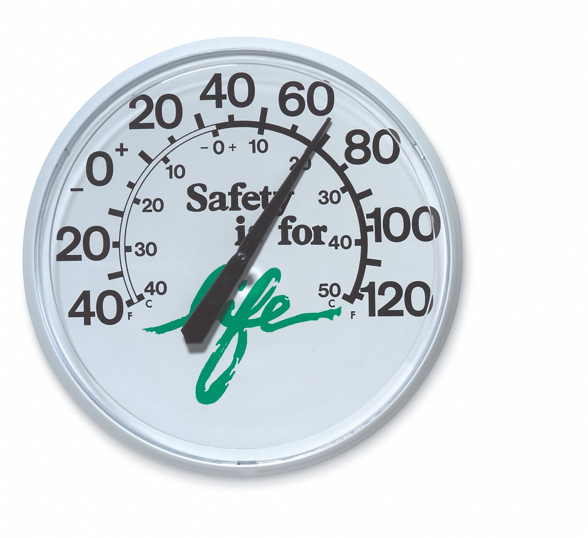 Weather Thermometer, Safety is for Life