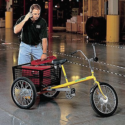 Tricycle, 23 In Wheel, Yellow