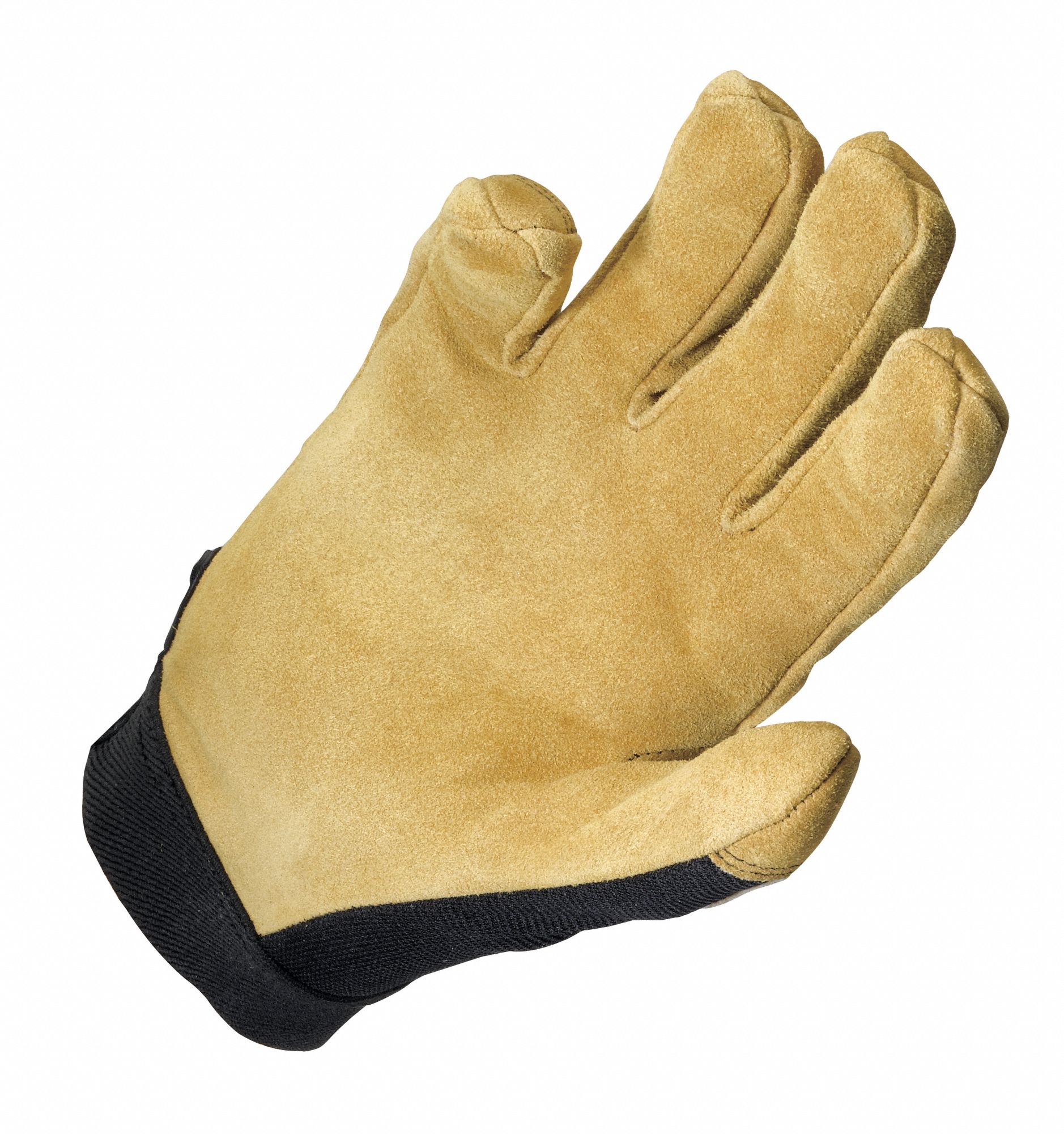 Mechanics Gloves, Black/Tan, M, PR