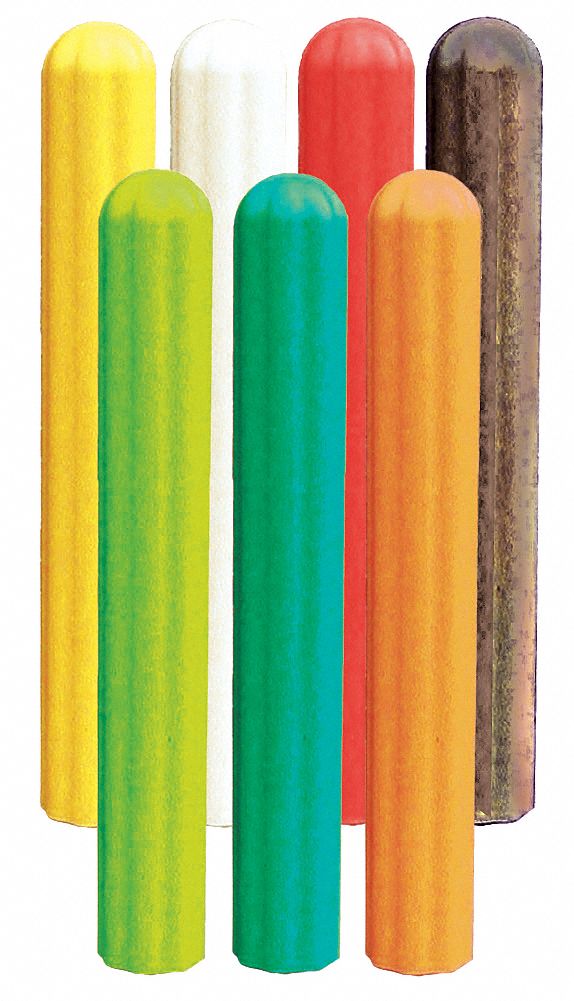 Post Sleeve, Ribbed, 56 In H, LmGrn
