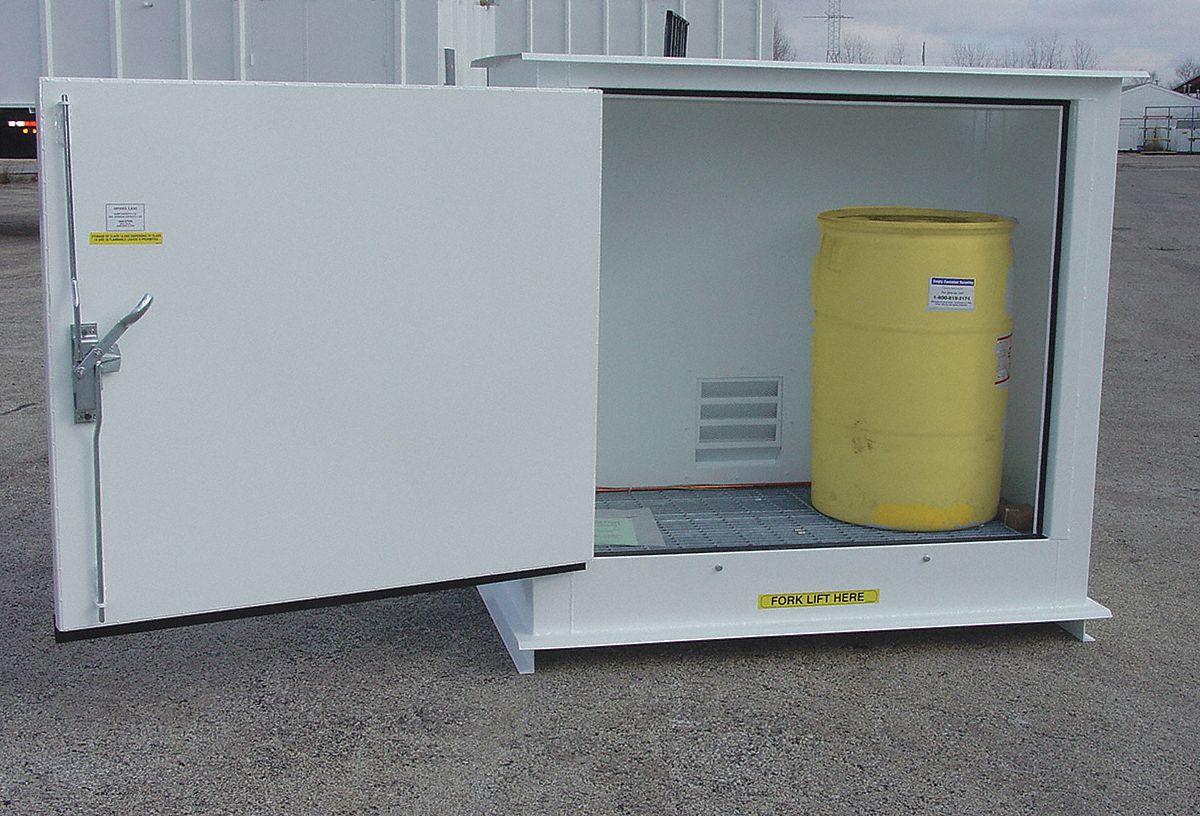 Outdoor Storage Locker, 2 Hr. Rated