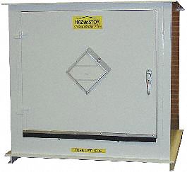 Storage Locker, 2 Hr. Rated, 2x55 Gal. Cap