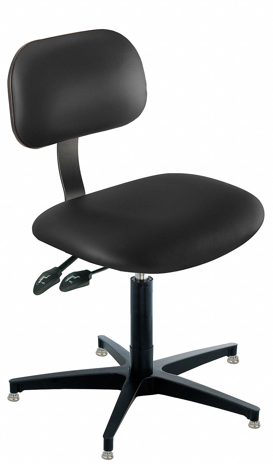 Industrial Task Chairs, 300 lb., Black