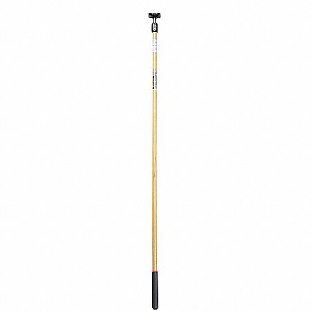 Handle, Varnished Wood, Brown, 59-1/2 In. L