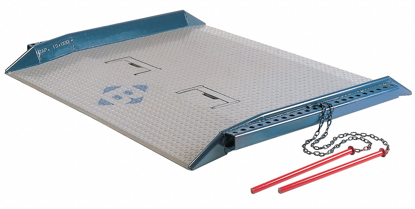 Steel Dock Board, 15, 000 lb, 60 In x 78 In