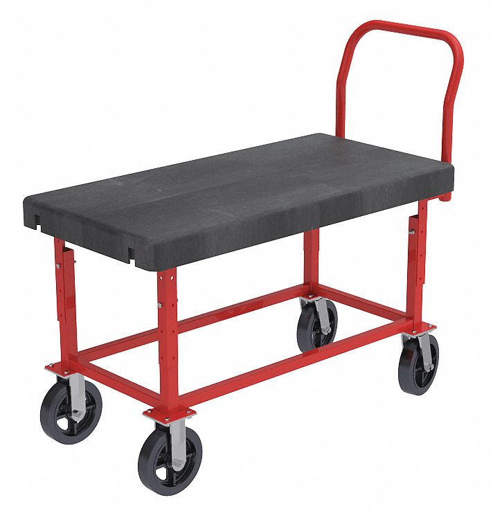 Platform Truck, 24in x 48in, Adj Height