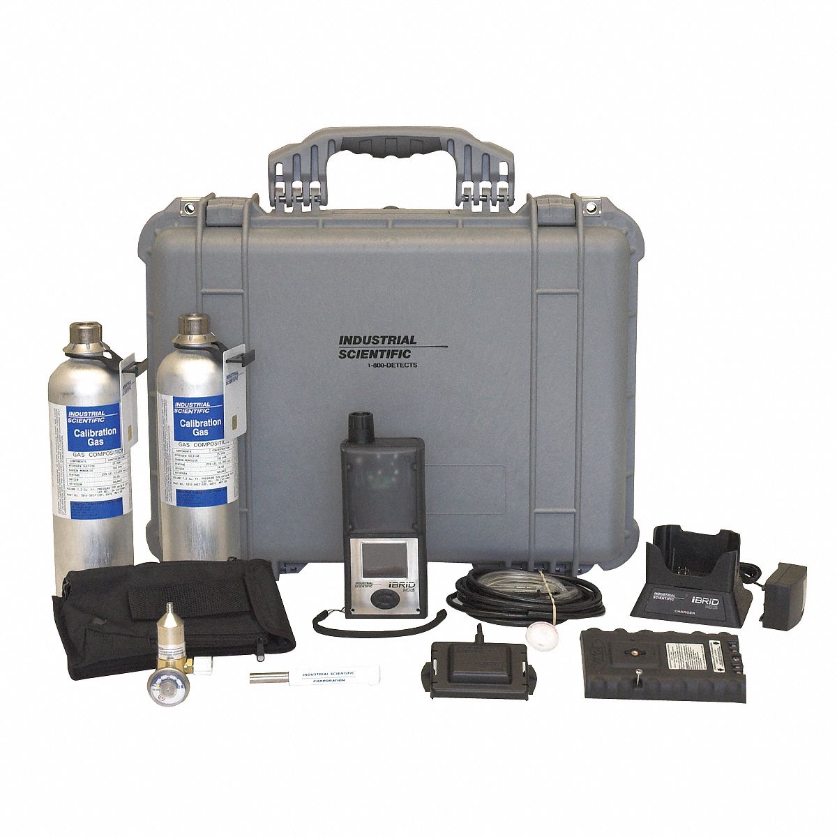 Multi-Gas Detector, 4 Gas, -4 to 122F, LCD