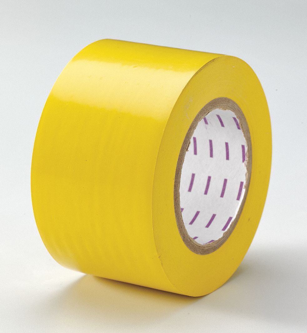 Hazard Marking Tape, Roll, 3In W, 180 ft. L