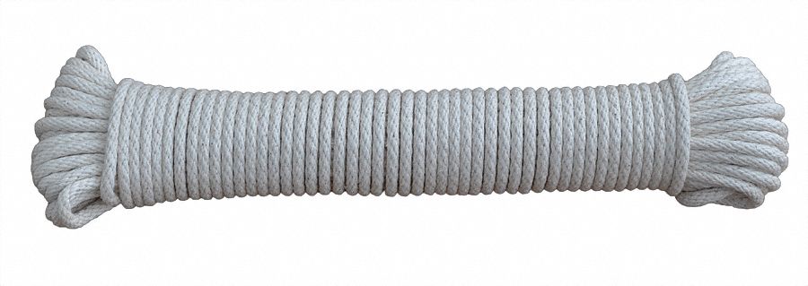 Weeping Cord, Cotton, 1/4 In. dia., 100ft L