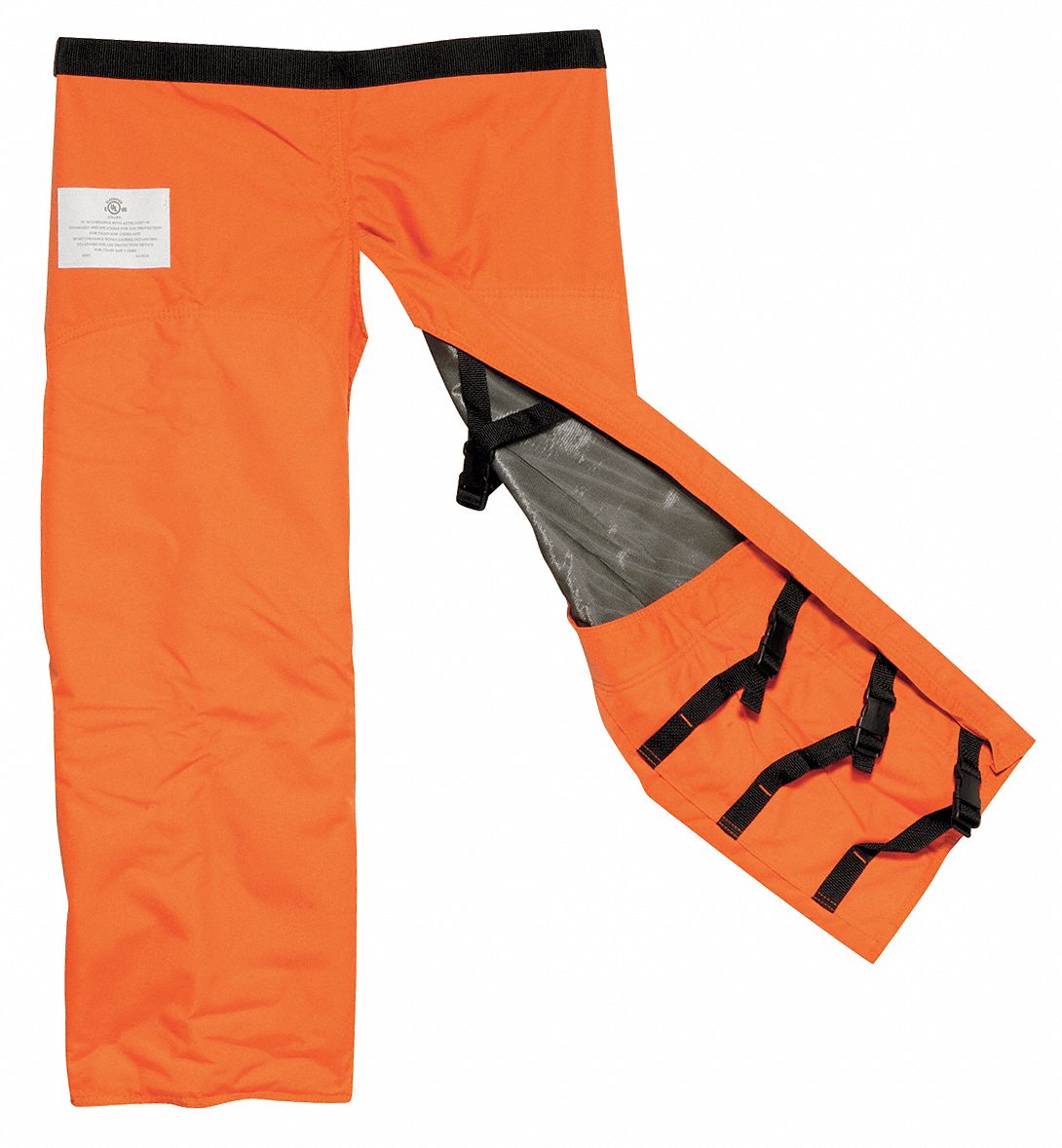 Chain Saw Chaps, Orange, Nylon, 36 In. L