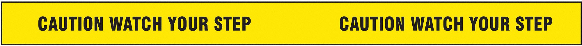 Antislip Tape, Black on Ylw, 3 In x 54 ft.