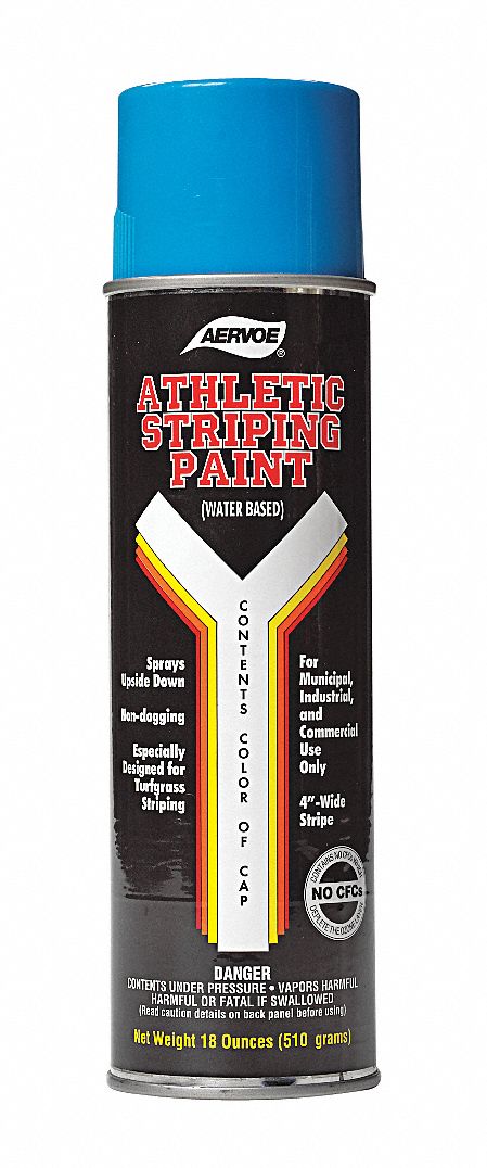 Athletic Striping Paint, Blue, 20 oz., PK12