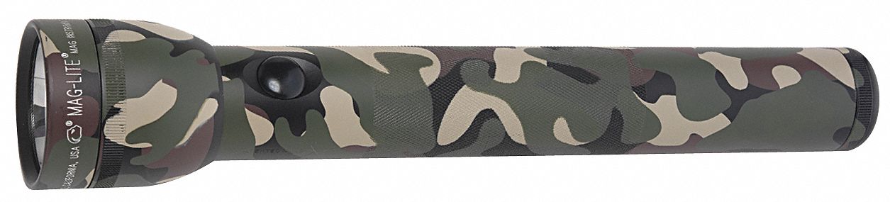 Mag-Lite Flashlight, 3 D, Krypton, Camo