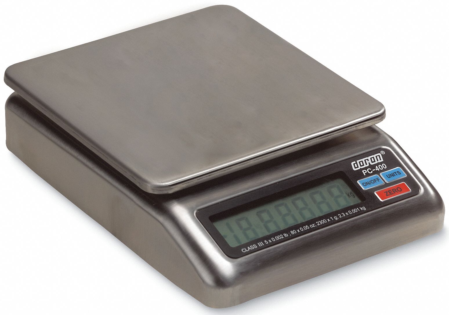 Portion Control Scale, 304 SS Pltfrm