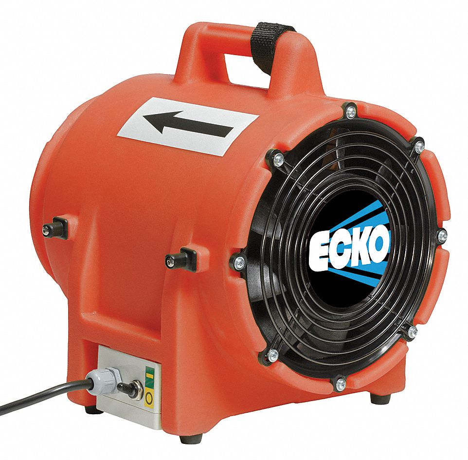 Conf.Sp. Fan, Axial, Duct 8 In, 1/3 HP