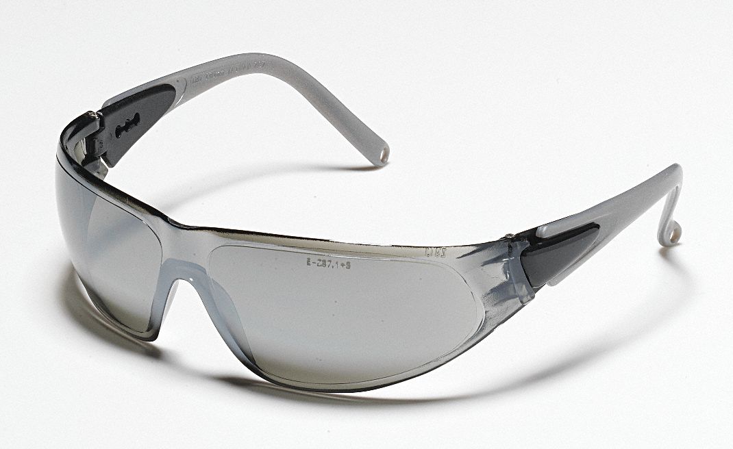 Safety Glasses, Slvr Mirror, Scrtch-Rsstnt