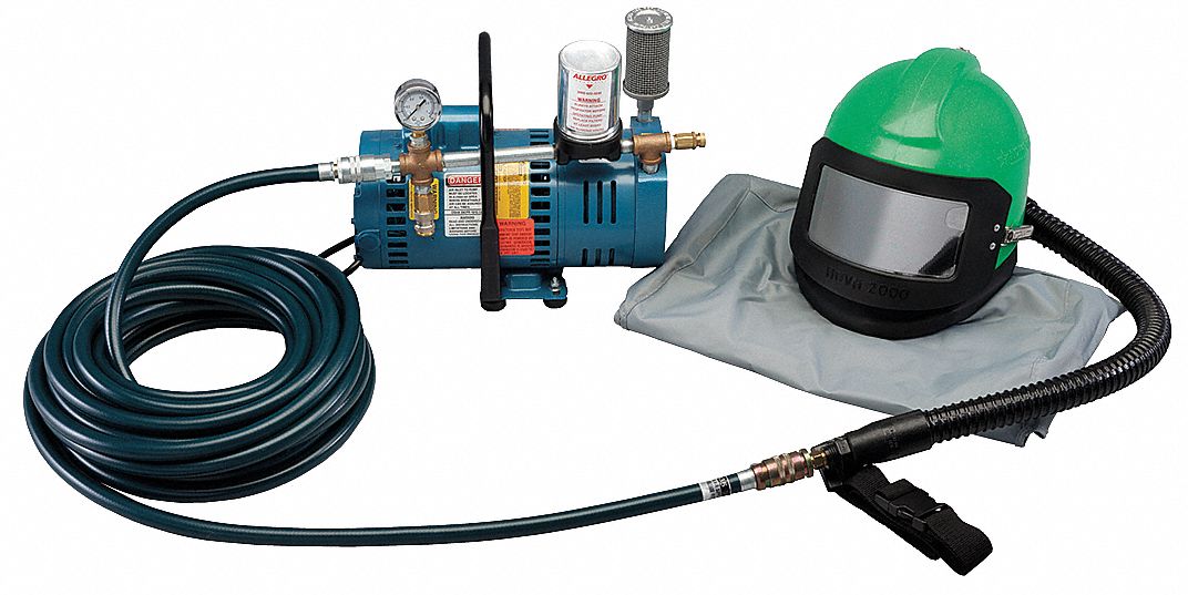 Supplied Air Pump Package, 1 Ppl, 3/4 HP