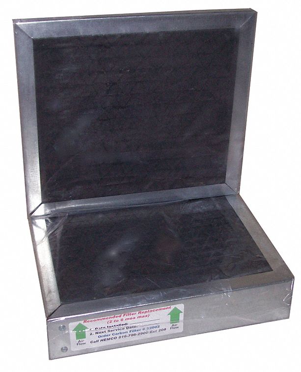Carbon Filter, Filtered Workstation, Pk 2