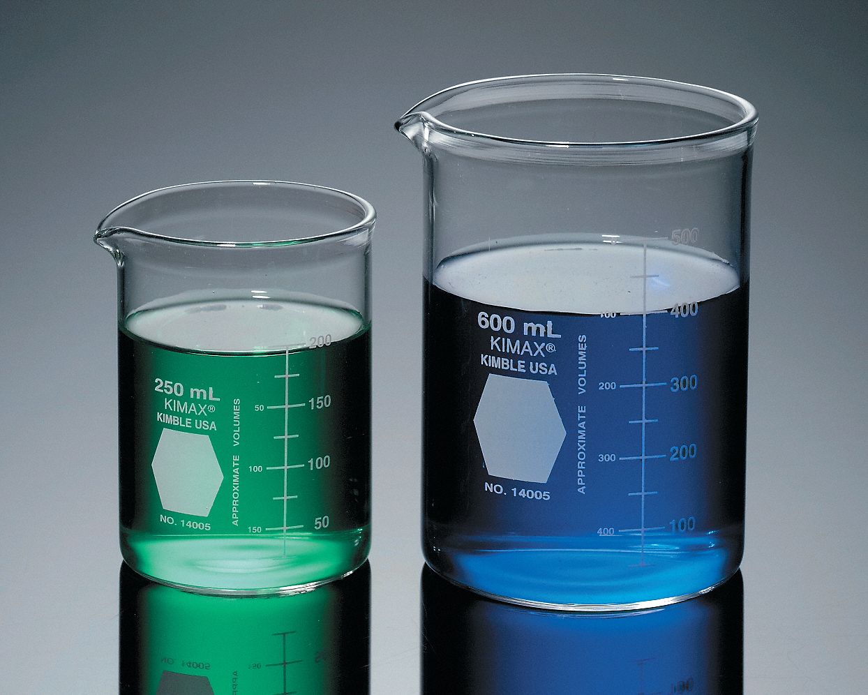 Beaker, Glass, Heavy-Duty, 250mL, 12 pk.