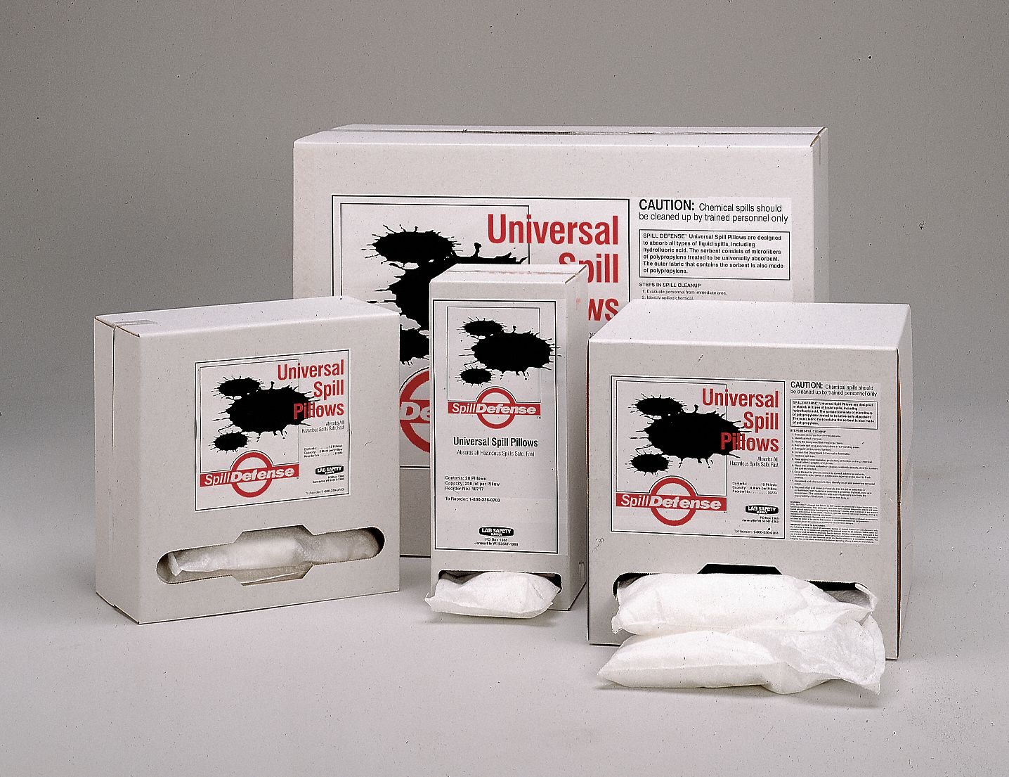 Absorbent Pillow, 8-1/2 In. W, PK 12