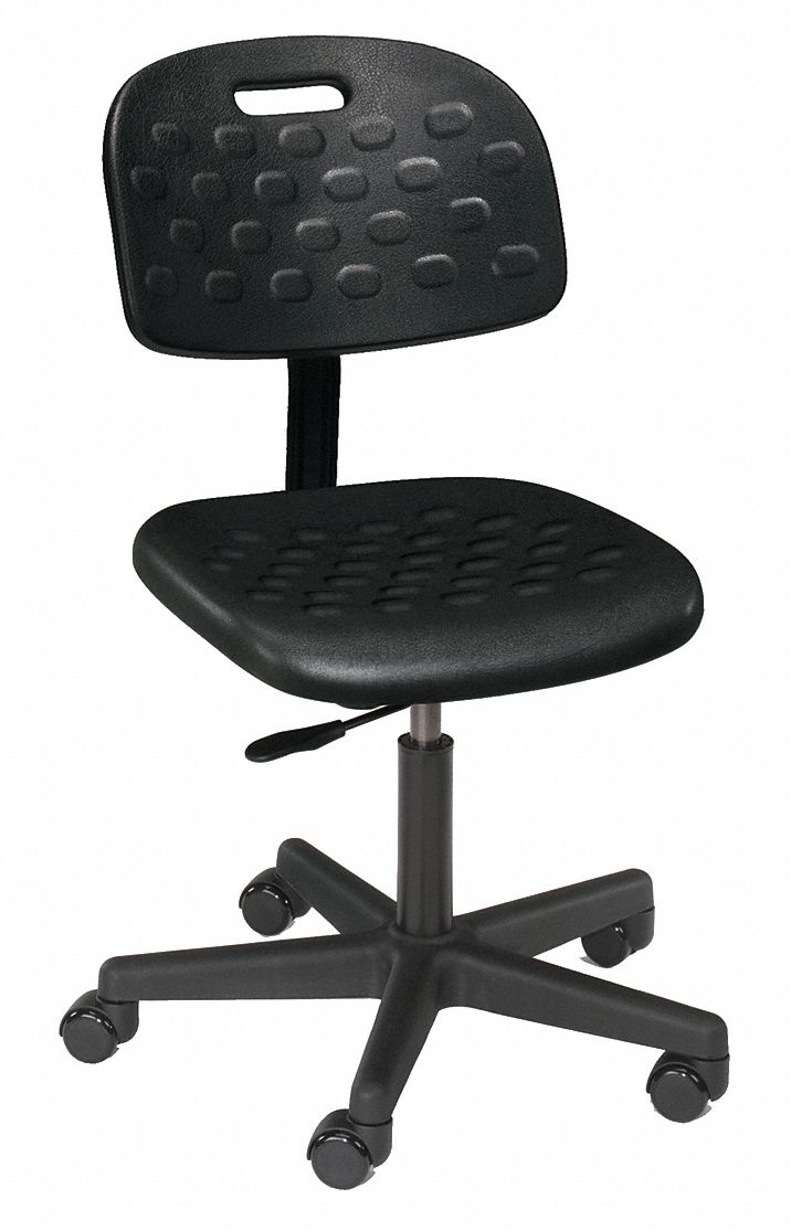 Value-Line Seating Stool, 18in-23in, Blk