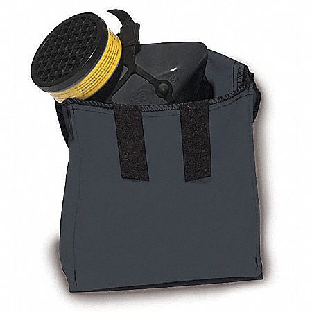 Respirator Storage Bag, Black, Polyester