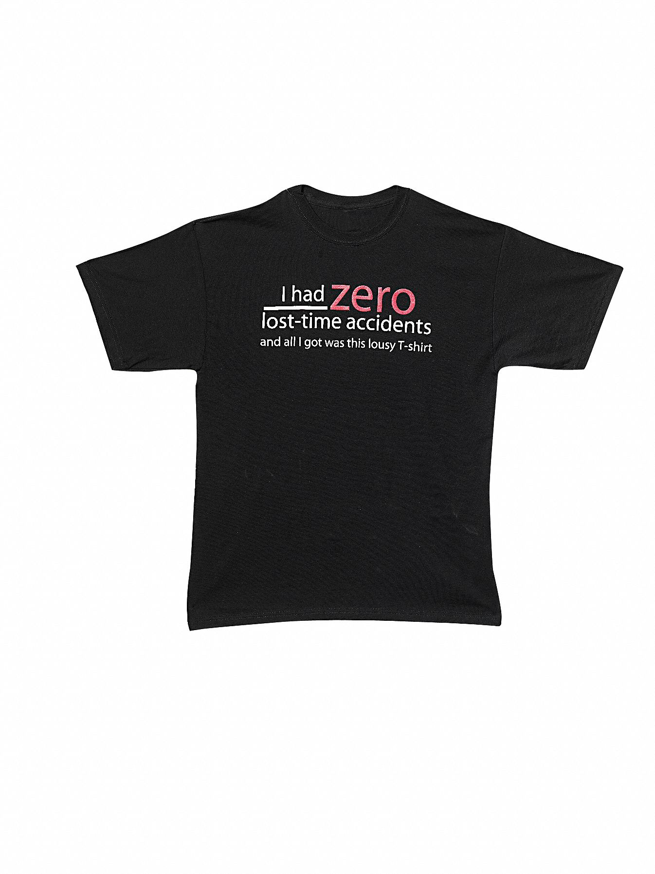 T-Shirt, Black, L
