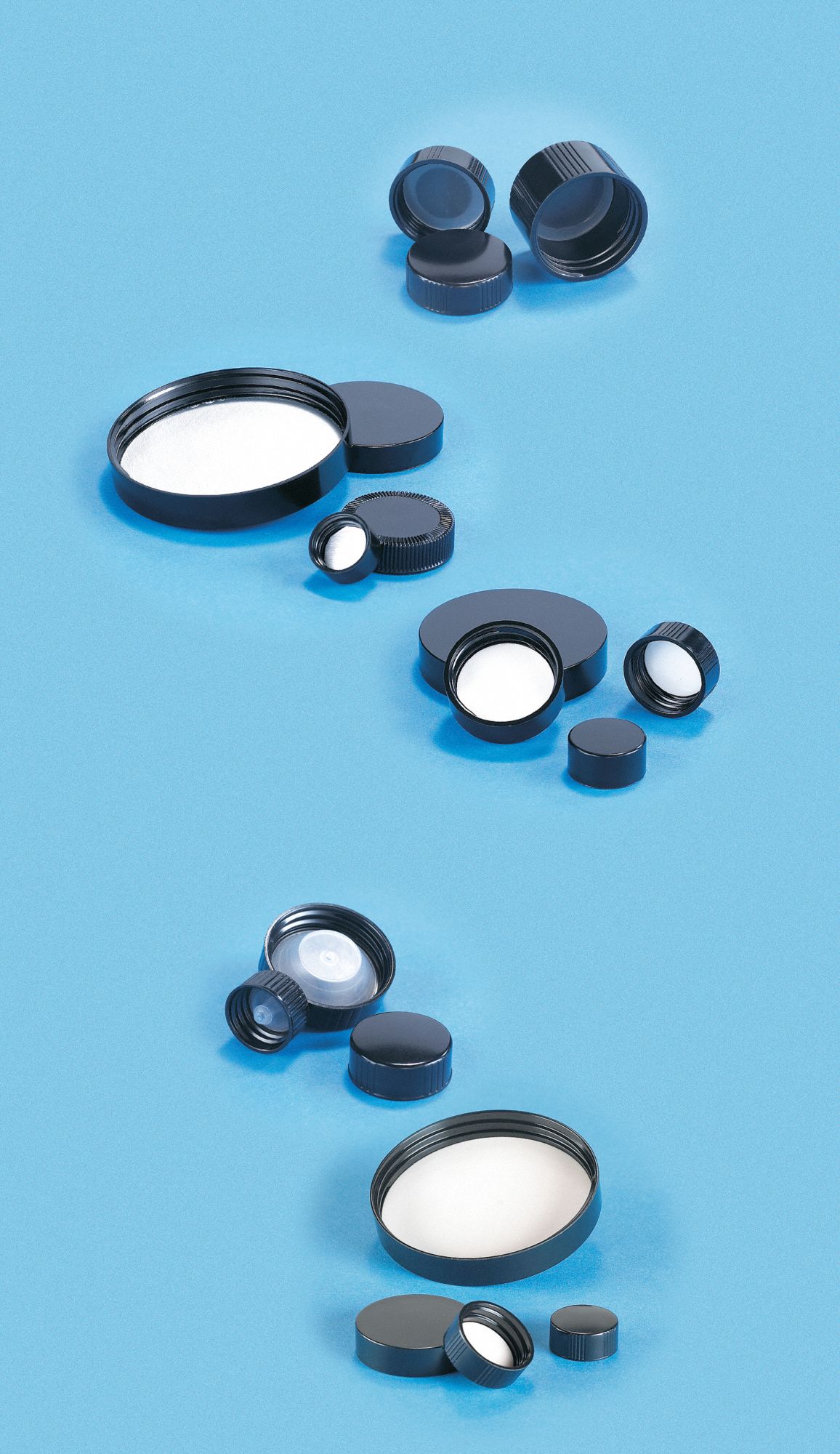 Phenolic Cap, 89-400mm, Foam , 144 Pk