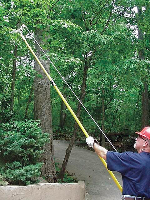 Telescoping Fiberglass Pole, 7Ft-14Ft