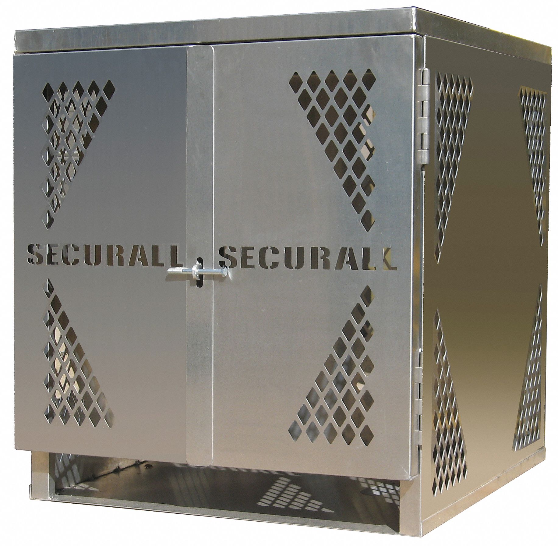 Gas Cylinder Storage Cabinet, 4 Cylinder
