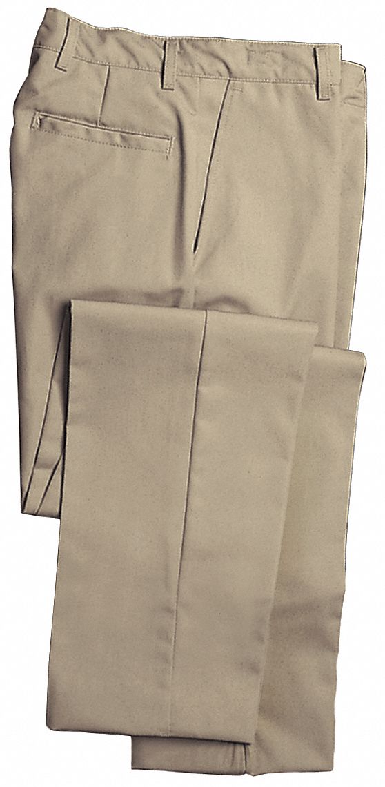 Workwear Pants, Khaki, Size 34x32 In